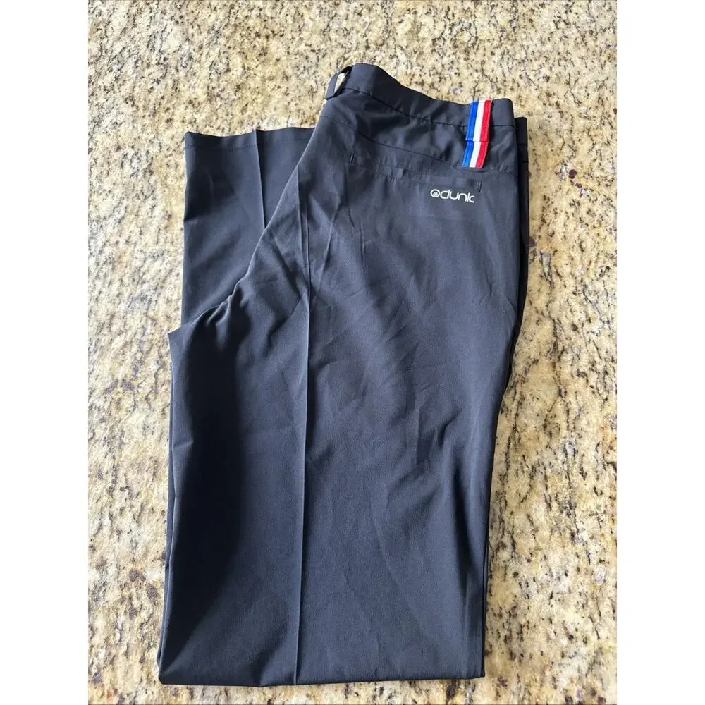 Oclunlc Golf Pants Mens Size 34 with 32 inch inseam Black